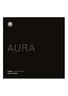 Motorola Aura manual. Camera Instructions.